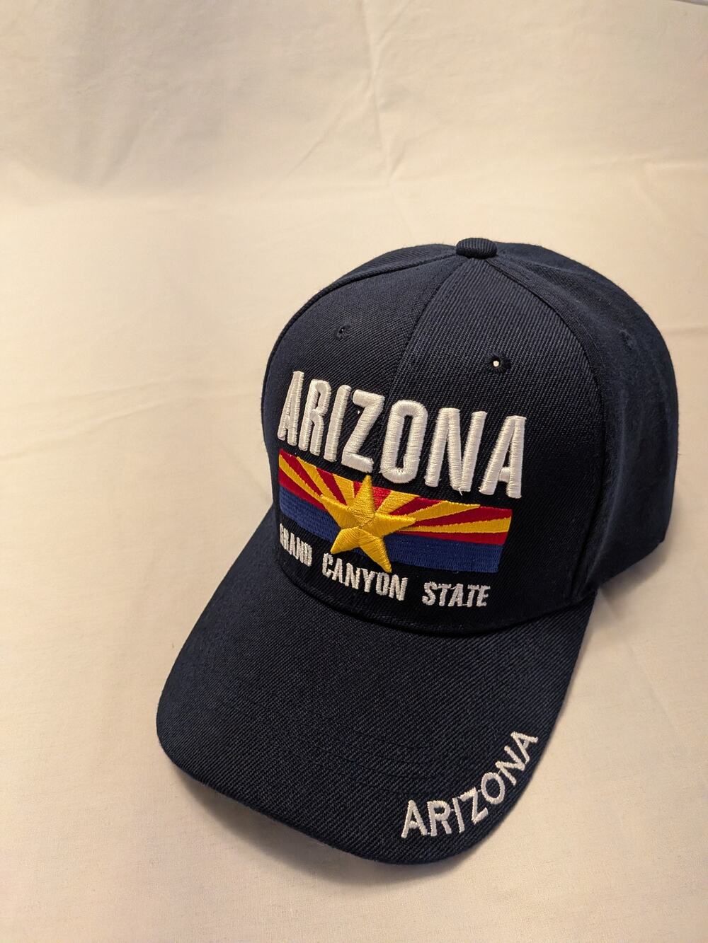 Blue Baseball Cap-Arizona Grand Canyon State